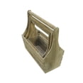 thumbnail image 2 of Rustic Wooden Caddy Holder - Handcrafted Wooden Bottle Carrier, White, Set of 3, ABN5E136-WHT, 2 of 5