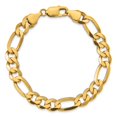 thumbnail image 5 of 14K Yellow Gold bracelet Chain style Figaro 8 in 8.75 mm, 5 of 5