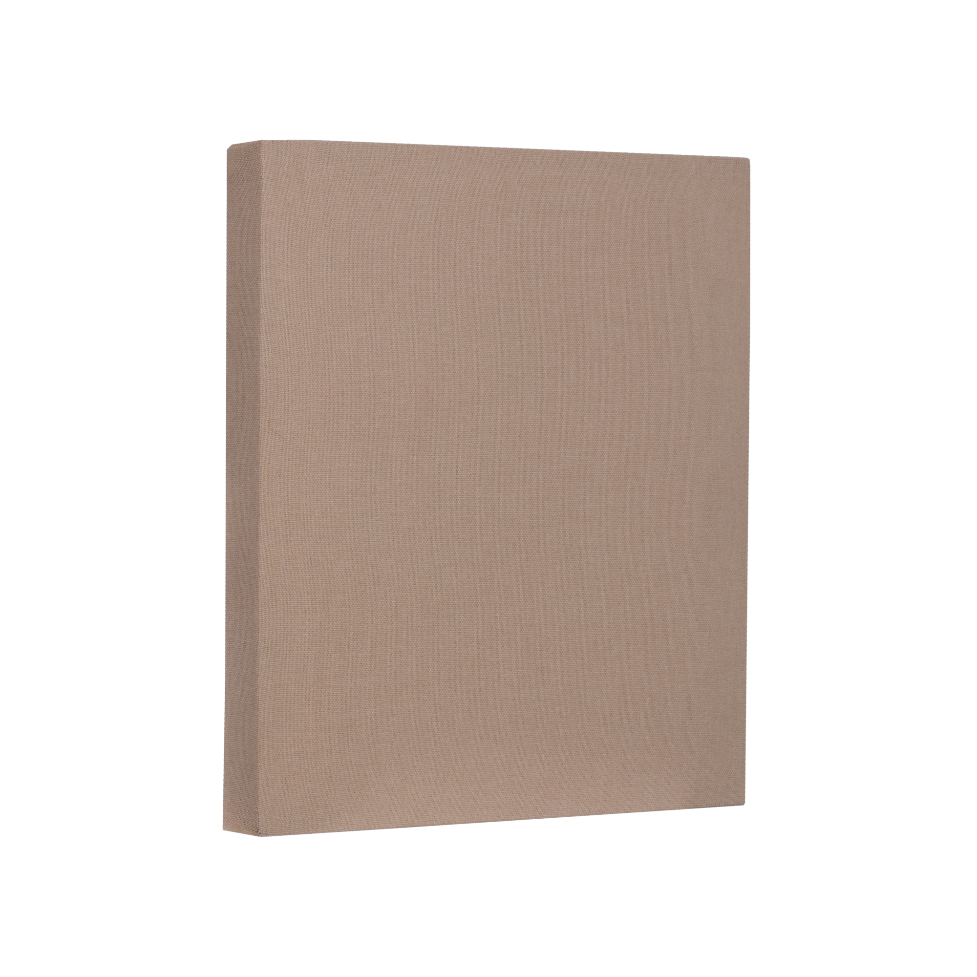 ATS Acoustics Tackable Acoustic Panel 24" x 24" x 2" Sound Absorbing Professional Studio Quality Tack Board Wall Panel (Tan)