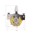 thumbnail image 5 of Selector de pastillas de 3 posiciones del interruptor de guitarra de estilo vintage de 3 posiciones Abanopi Selector de pastillas, 5 of 5