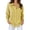 A-Yellow86, variant on OSOLU Long Sleeve Shirts For Women Striped Long Sleeve Button Up Shirts Business Work Wear For Office Lady Comfy Tops