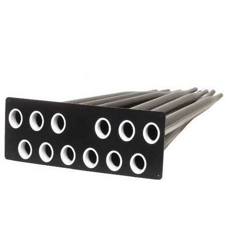 Lowe Boat Fishing Rod Holder 2274887 | 12 Tube 60 5/8 Inch Black