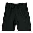 thumbnail image 3 of Adidas Mens Fleece Sweat Pants Size XLT2 (35X34") Black Regular Fit Tapered Leg, 3 of 8