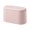 Pink, variant on XSCPXTT Mini Trash Can with Lid - Removable Small Garbage Can, Tiny Plastic Trash Bin, Pop Up Countertop Wastebasket, Counter Garbage Lint Bin for X Table Light Blue