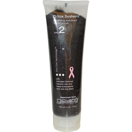 Giovanni Hair Care Products - Detox System Body Scrub ( 2 - 6.0 OZ)