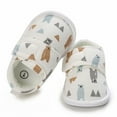 thumbnail image 6 of GUOBIOZIY Toddler Squeaky Shoes Baby Boy Girl First-Walking Sneakers Soft Sole Little Kid shoeï¼Light Gray,6-12 Mï¼, 6 of 6