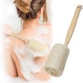 thumbnail image 2 of Back Scrubber Unisex Deep Clean Natural Exfoliating Loofah Bathing Back Brush Household Supplies, 2 of 8