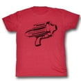 thumbnail image 1 of Flash Gordon Ray Gun Cherry Heather T-Shirt, 1 of 1