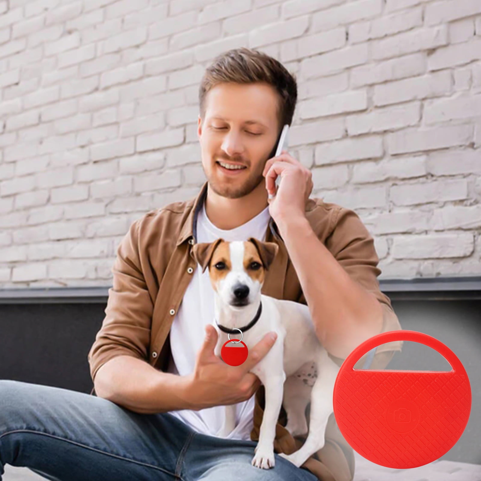 PURCOLT Portable GPS Tracking Bluetooth 5.0 Mobile Key Tracking Smart Anti-Loss Device Waterproof Device Tool Pet GPS Locator Bluetooth Tracer For Pet Keys Wallet Bag on Clearance