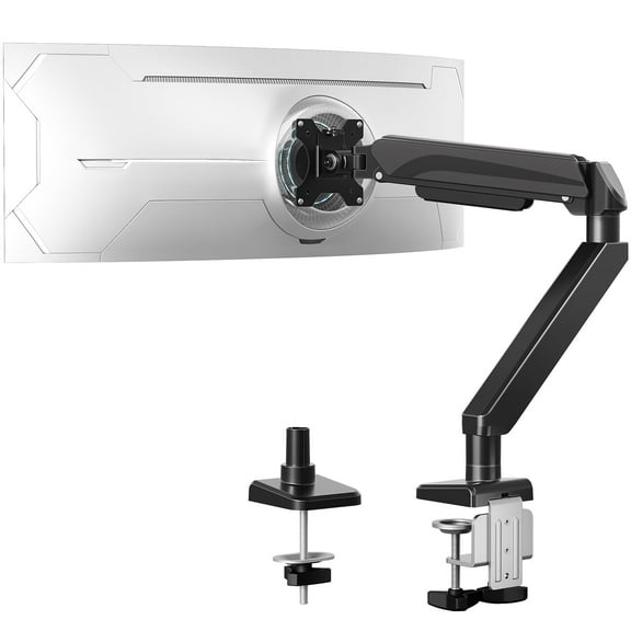 MOUNT PRO Monitor Arm Heavy Duty Gas Spring Monitor Mount for Ultrawide Monitors up to 42 Inch, VESA Mount Desk Monitor Stand Supports 4.4-33 lbs