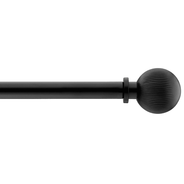 Bouclair Curtain Rod Set - Diameter 22/25 mmBlack 36x66 in (91x168 cm)