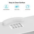 thumbnail image 6 of DISHUP Manicure Table, Nail Desk for Nail Tech with Dust Collector, Storage Cabinet and Drawers, Wrist Cushion, White, 6 of 9