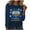 Blue, variant on Wancir Hanukkah Sweatshirt Hanukkah Sweater Women Chanukah Sweaters Menorah Pullover Casual Long Sleeve Tee Tops