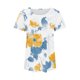 thumbnail image 3 of Fiudx Ofertas Relámpago Top Estampado con Cuello Redondo y Manga Corta Informal para Mujer a La Moda, 3 of 5