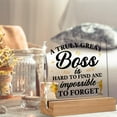 thumbnail image 4 of Best Boss Gift for Women Men - Gifts for Boss - Thank You Appreciation Gift for Boss Leader Mentor - Meaningful Gifts for Boss - a Truly Great Boss Clear Desk Decorative Sign Home Decor, 4 of 7