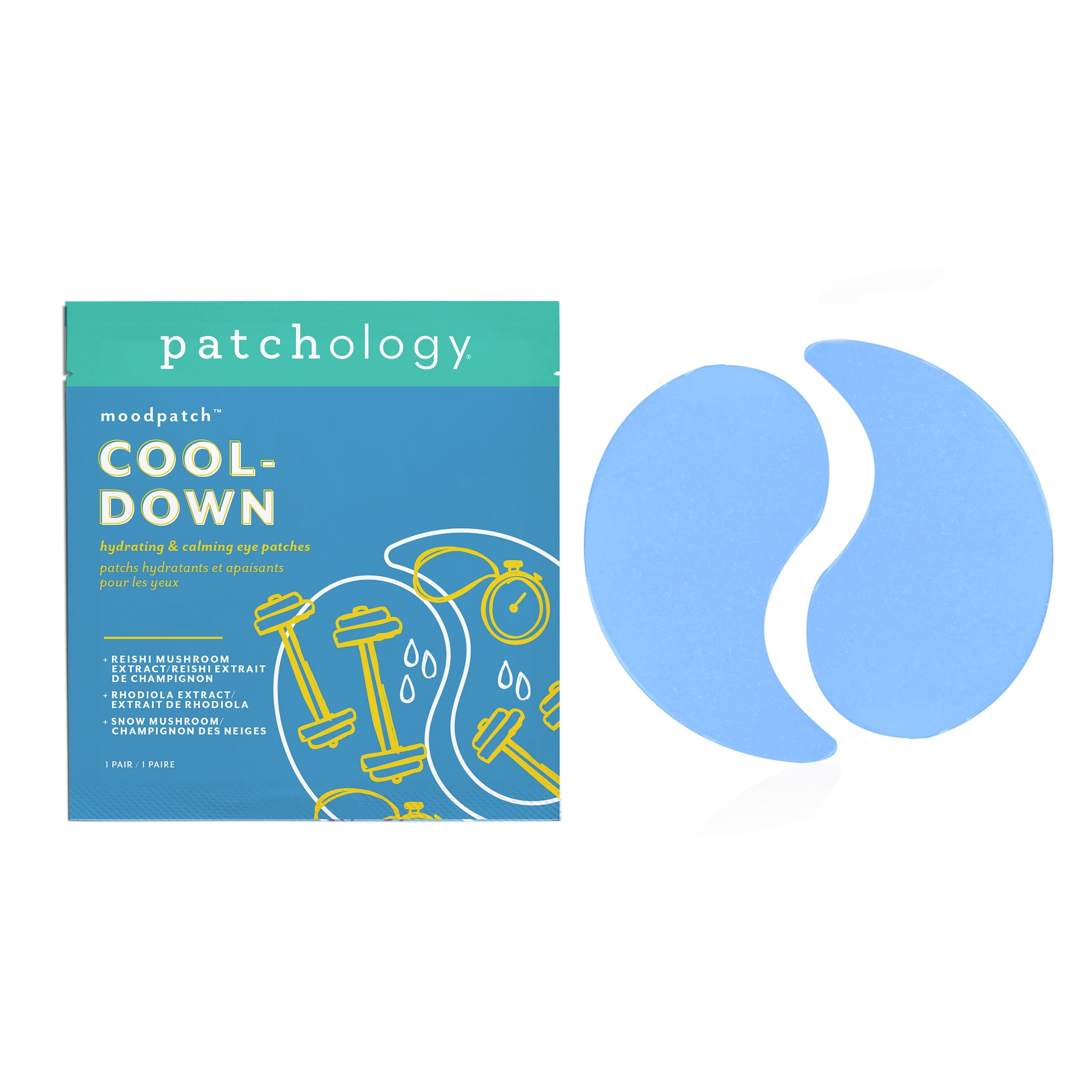 Patchology Moodpatch Cool Down Under-Eye Mask, 1 Pair