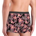 thumbnail image 3 of Disketp Lilies Flowers Men's Boxer Briefs,Soft and Breathable Cotton Underwear with ComfortFlex Waistband, 3 of 7