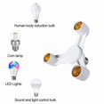 thumbnail image 5 of 3In1 E27 To E27 Extended LED Lamp Bulbs Socket Splitter Adapter Holder High Quality for Photo Studio, 5 of 5