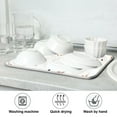 thumbnail image 7 of Yayeee Dish Drying Mat for Kitchen Counter Ultra Absorbent Easy Clean Pad 18x16", Ghost Design, 7 of 7