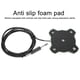 thumbnail image 4 of Pedal de tatuaje con cable, interruptor de 360 ​​° de pedal de tatuaje Dekaim para ametralladora de tatuaje con kit de cable de clip de alimentación(Verde), 4 of 5