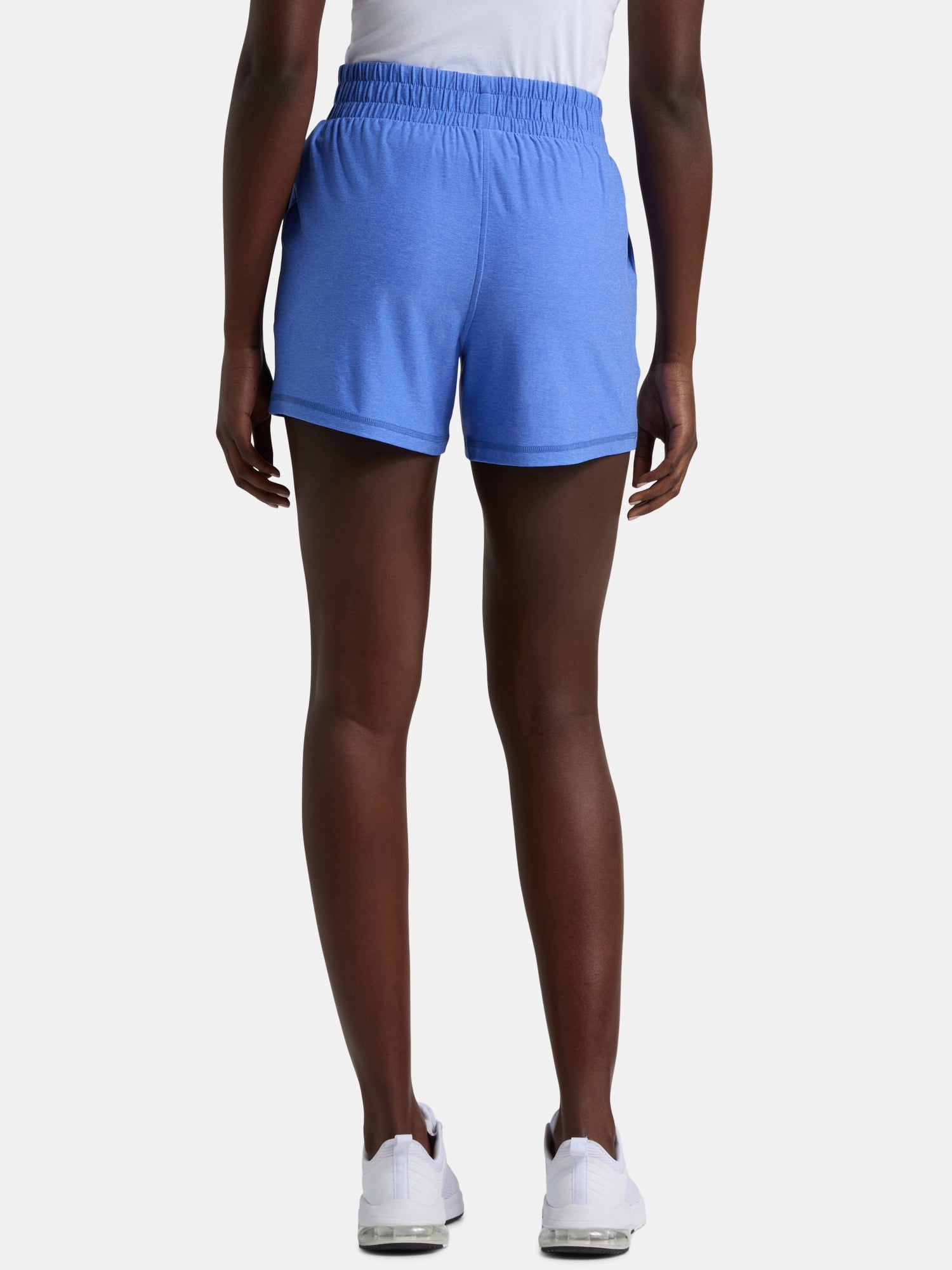 Athletic Works Women's and Women’s Plus ButterCore Soft Performance Gym Shorts, Available in 1, 2 and 5-Pack, Sizes XS-4X