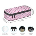 thumbnail image 6 of Goofa Cherry Strawberry Pattern Pencil Case, Multi- Slot Pencil Pouch, Portable Pencil Bag, Pen Case for& Office, 6 of 9