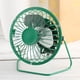 thumbnail image 5 of Mini ventilador de mesa USB de 4 pulgadas, portátil, de alta velocidad, para dormitorio, oficina (verde), 5 of 5