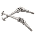 thumbnail image 4 of KLKCMS 2 Pieces Metal RC CVD Driveshaft Hard Steel Replacement Transmission Axle RC Car Argent, 4 of 7