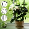 thumbnail image 4 of 2 pcs Plant Trellis for Potted Plants 16in Garden Trellis for Climbing Plants Indoor Outdoor, Rustproof House Plant Support for Pothos Hoya Ivy Flower, 4 of 11