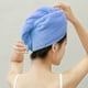 thumbnail image 3 of Paquete de 2 toallas de microfibra para envolver el cabello, turbante de secado rápido, toalla para envolver el cabello suave y súper absorbente, 3 of 5