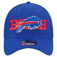 thumbnail image 2 of Men's New Era Royal Buffalo Bills Overlap Logo 39THIRTY Stretch Fit Hat, 2 of 5