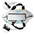 thumbnail image 5 of Bingfone Canvas Tote Bag for Women with Inner Pocket Aesthetic Cute Shopping Tote Bags Reusable Grocery Bags-Beach Starfish Shell, 5 of 9