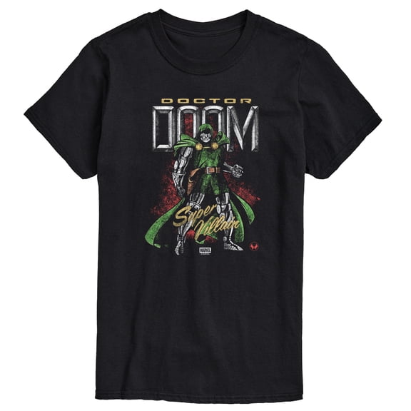 Fantastic Four Classic - Doctor Doom Super Villain - Men's Short Sleeve Graphic T-Shirt