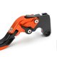 thumbnail image 1 of 2pcs Motorcycle Brake Clutch Levers Adjustable CNC Aluminium Alloy Replacement for YAMAHA XJ6 DIVERSION 2009‑2015Gray, 1 of 3