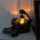 thumbnail image 3 of Luz de resina de zombi de Halloween, linterna LED 3D de zombi arrastrándose hacia afuera de la tumba, lámpara a batería Estatua de terror aterradora muerta Adorno de mesa, 3 of 5
