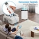 thumbnail image 2 of Aire Acondicionado Portátil 10000 BTU – 3 en 1: Frío, Ventilador y Deshumidificador – 42 m² – Ruedas – Mando – Kit de Ventana – Negro, 2 of 7