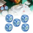 thumbnail image 4 of Entretenimiento 5 Uds Mahjong Dirección Del Viento Dados Este Suroeste Norte Esfera Juego De Entretenimiento Dados, 4 of 7