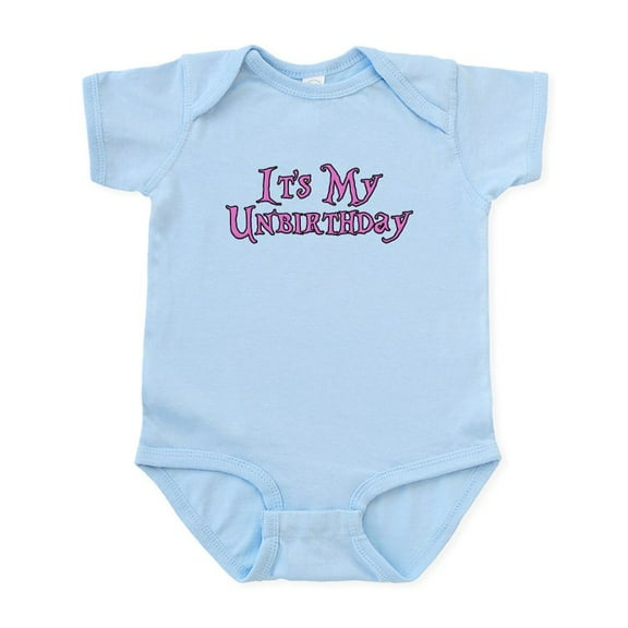 CafePress - It's My Unbirthday Alice In Wonderland Infant Body - Baby Light Bodysuit, Size Newborn - 24 Months
