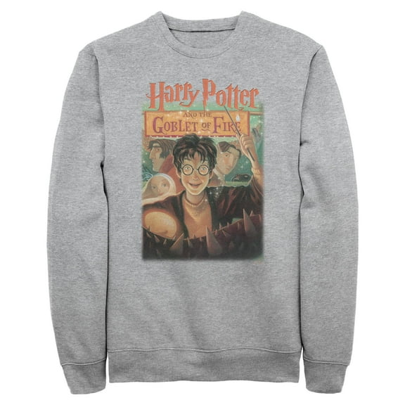 Mens Harry Potter and the Philosopher's Stone Goblet Of Fire Cover Sweatshirt