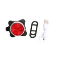 thumbnail image 2 of Luz trasera JINMJMXG de Carga USB para bicicleta de montaña al aire libre roja y blanca, 2 of 5