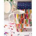 thumbnail image 4 of Evergreen Ceramic Travel Cup 17oz.,withbox and Tritan Lid Pattern Palette, 4 of 4