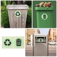 thumbnail image 2 of Shisuyan 1 Set Recycle And Trash Glow In The Dark Stickers Recycling Symbol Trash Can Vinyl Decal Stickers For Metal Plastic Garbage Cans And Bins Decal, 2 of 8