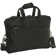 Piel Leather Top-Zip Portfolio