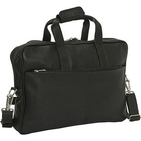 Piel Leather Top-Zip Portfolio