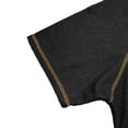 thumbnail image 5 of Kcolen Mens Workout Shirts Men's V Neck Buckle Detail Casual Sport Short Sleeve Tee Top for Summer Comfort, 5 of 9