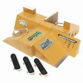 thumbnail image 3 of Skate Park Ramp Parts For Tech Deck Fingerboard Finger Board Parks For Boy Kids Children Toy Gift, 3 of 6
