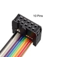 thumbnail image 2 of Cable de cinta plana arcoíris IDC 10P con conector A-type FC/FC, paso de 2.54mm, longitud de 1m, 2 of 5
