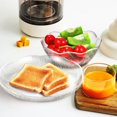thumbnail image 2 of CUITING Glass Bowl and Plate Set Transparent Dessert Vegetable Salad Bowl Fruit Plate Kitchen Dinnerware Set, 2 of 6