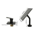 thumbnail image 2 of Shower Faucet Set 8" Black Rain Shower Head Combo with Valve Kit Wall Mounted, 2 of 22