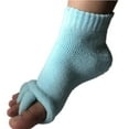 thumbnail image 4 of 1 par de calcetines separadores de cinco dedos para Yoga, deporte, gimnasio, calcetines de masaje para el dolor de alineación de los pies, previene calambres en los pies, 4 of 4